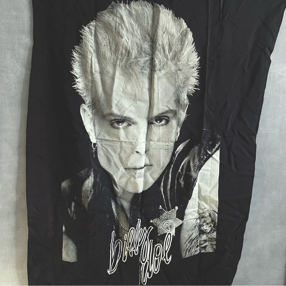 Billy Idol Large Fabric Wall Poster Tapestry